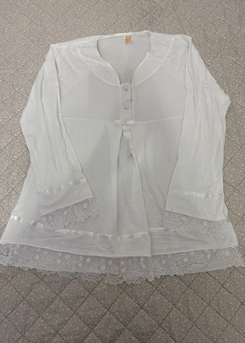 Beyaz pijama takımı - Görsel 2