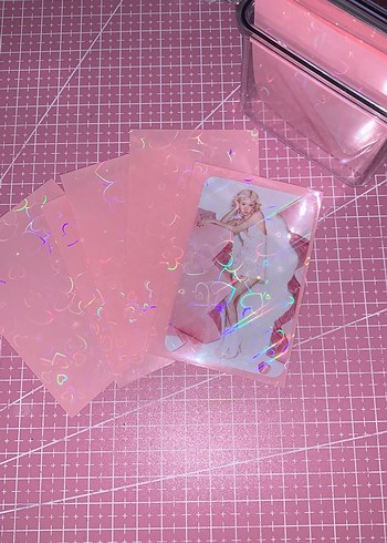 6 lı kalpli hologramlı sleeve