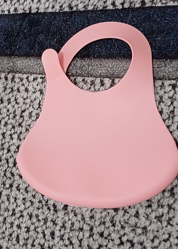 Pastel Pembe Bebek Mama Önlüğü - Görsel 3