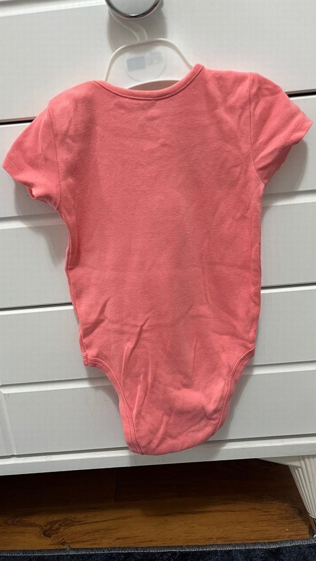 Kısa Kollu, Yeşil Bebek Kız Body - Görsel 4