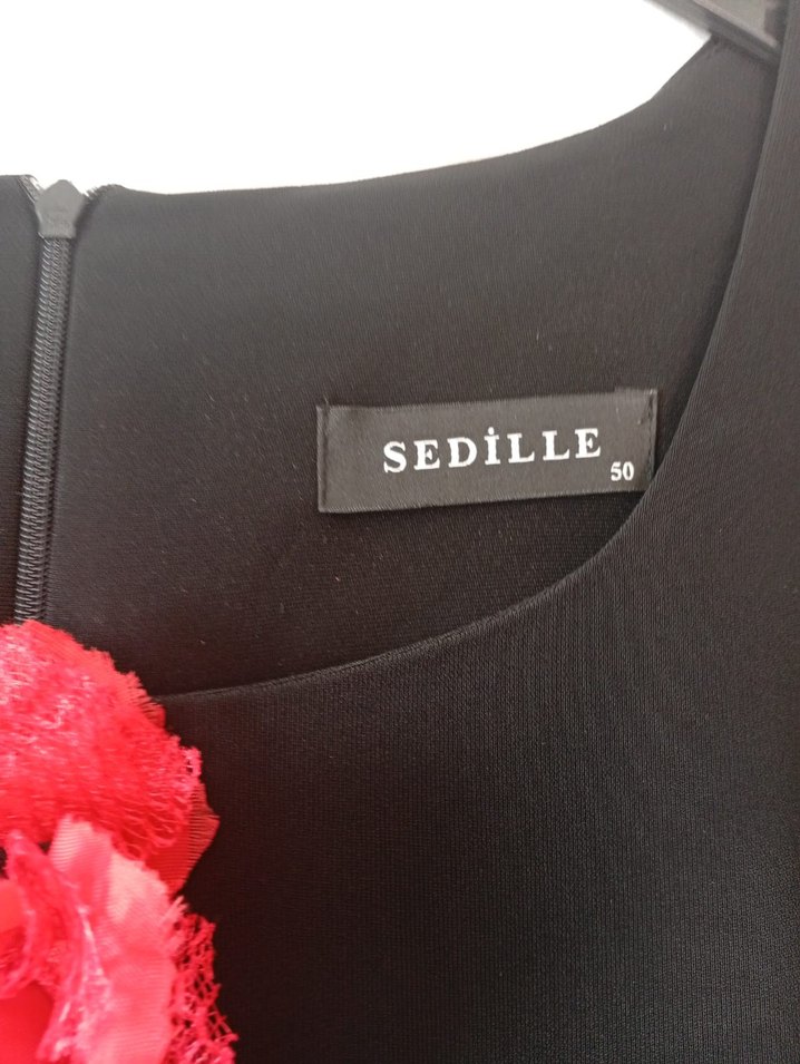 Siyah Uzun Dantel Kadın Elbise - Görsel 4