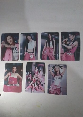 Babymonster drip 7'li photocard set