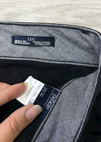 Siyah Erkek Denim Pantolon - Görsel 2