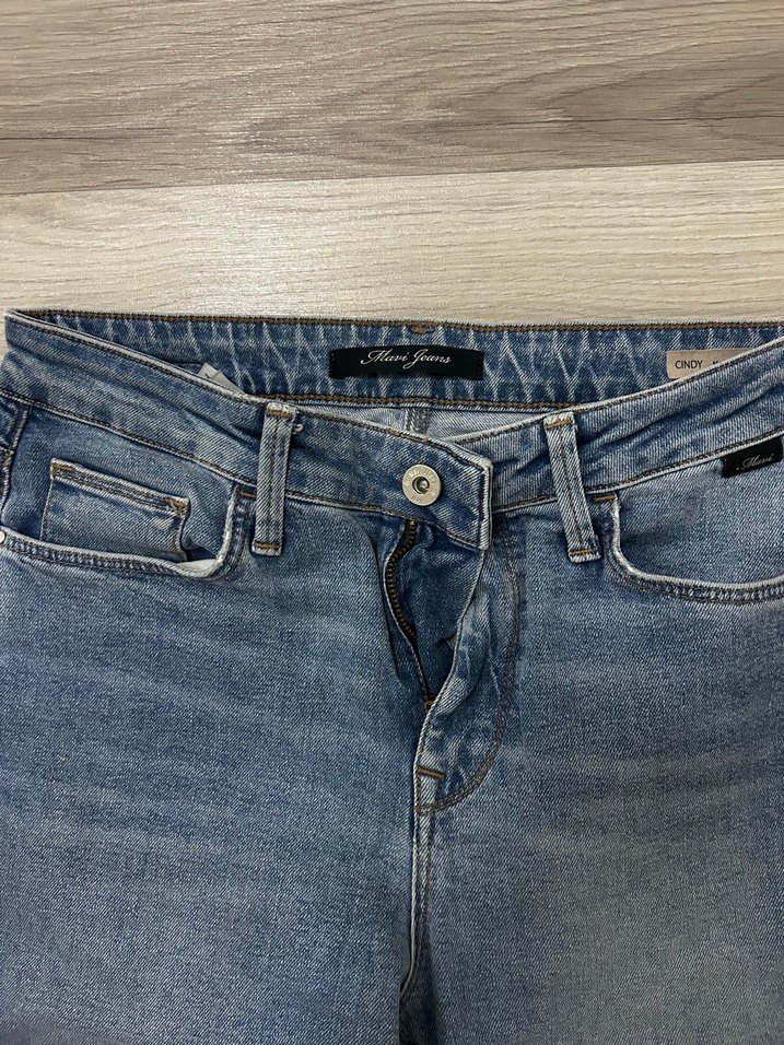 Gri Mavi  Kadın Denim Pantolon - Görsel 2