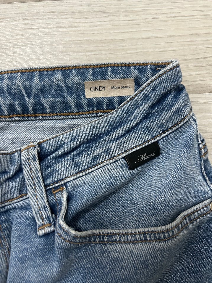 Gri Mavi  Kadın Denim Pantolon - Görsel 5