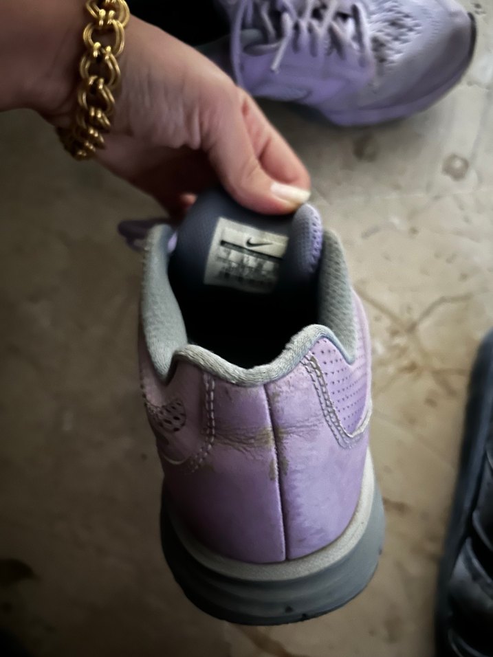 Kadın Mor Bağcıklı Spor Ayakkabı - Görsel 3