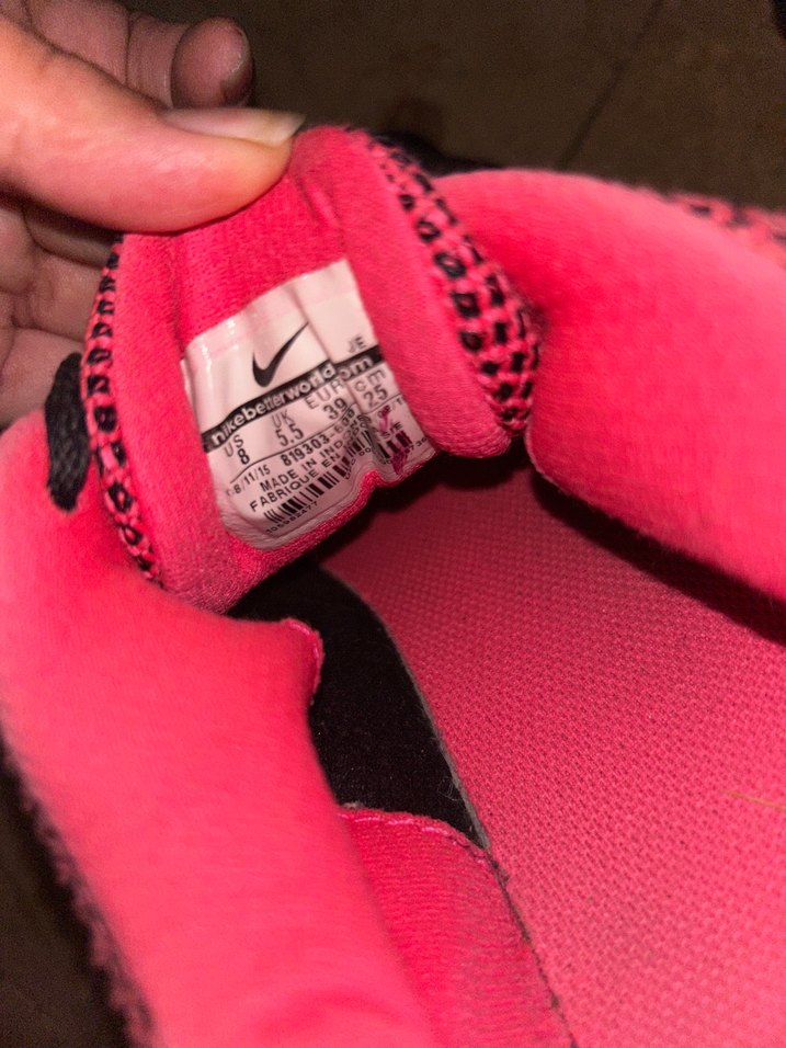 Pembe Nike Bağcıklı Spor Ayakkabı - Görsel 4