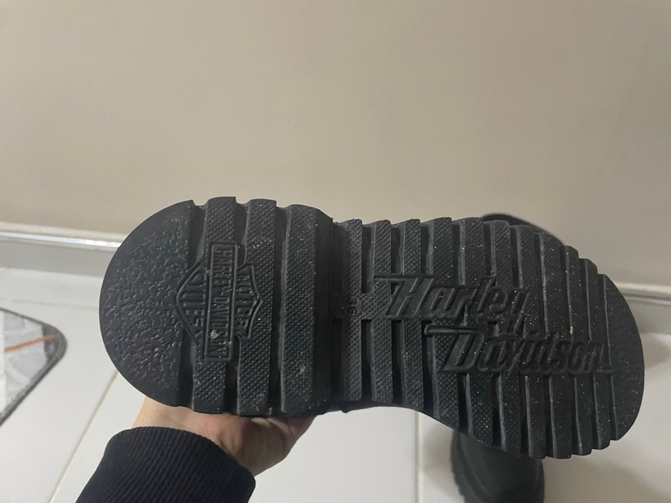 Tokalı Siyah Platform Topuklu Kadın Bot - Görsel 5