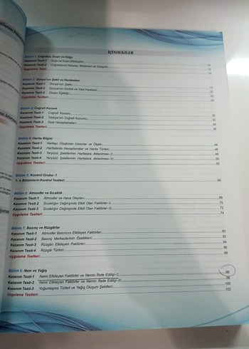 TYT Coğrafya Soru Bankası Toprak Yayınları