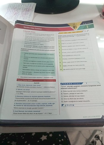 Limit TYT Türkçe Konu Anlatım Föyleri