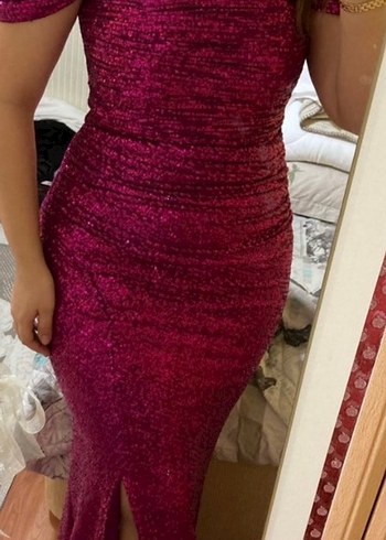 Pul payet abiye - Görsel 2