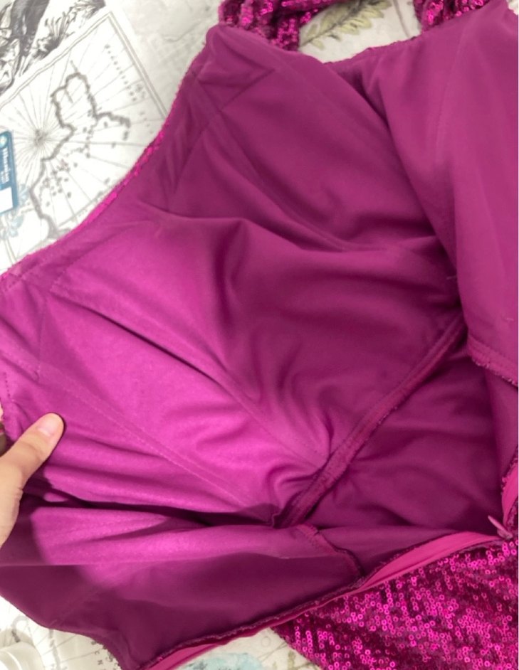 Pul payet abiye - Görsel 3