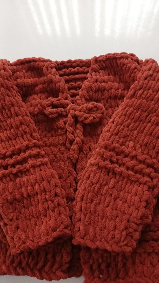 alize puffy çocuk hırka - Görsel 2