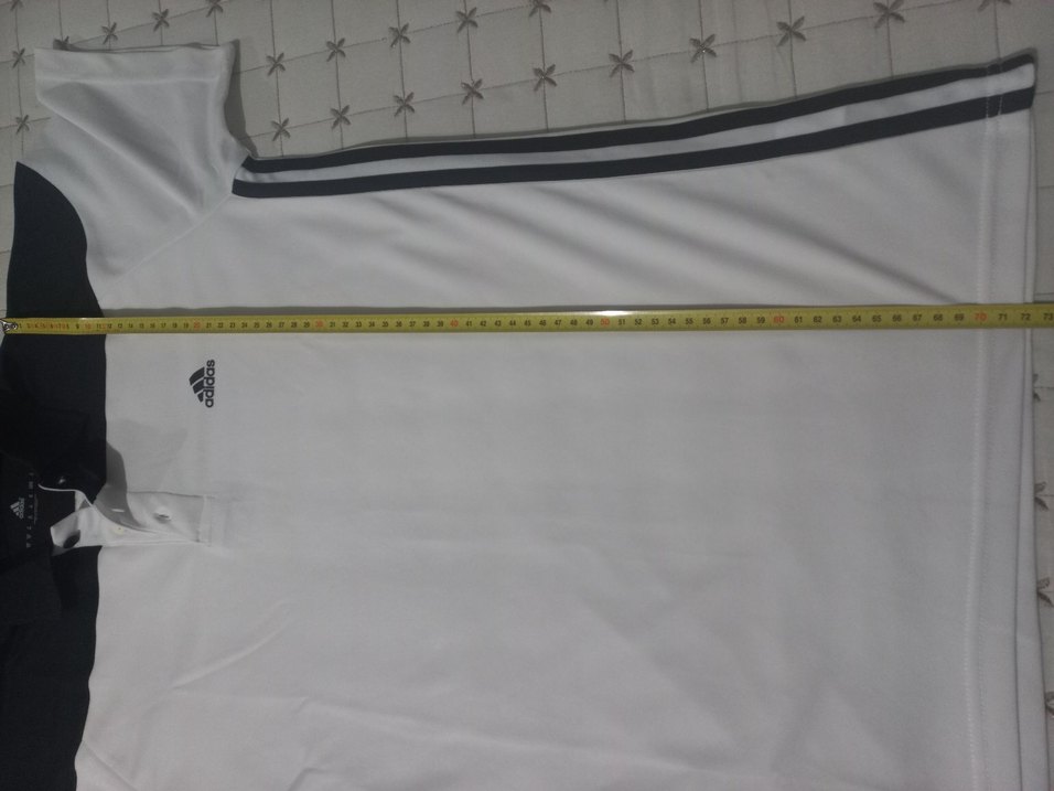 Erkek Siyah-Beyaz Polo Yaka Spor Tişört - Görsel 5