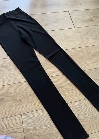 Siyah Kadın Slim Fit Uzun Pantolon