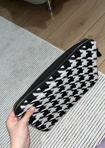  Beden Kaz ayağk Desenli bilgisiyar çantası