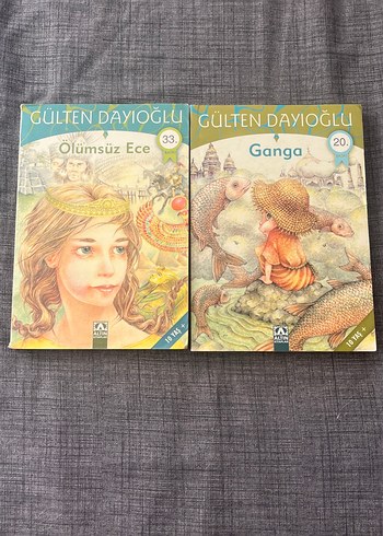 Gülten Dayıoğlu Çocuk Kitapları: Ölümsüz Ece & Ganga