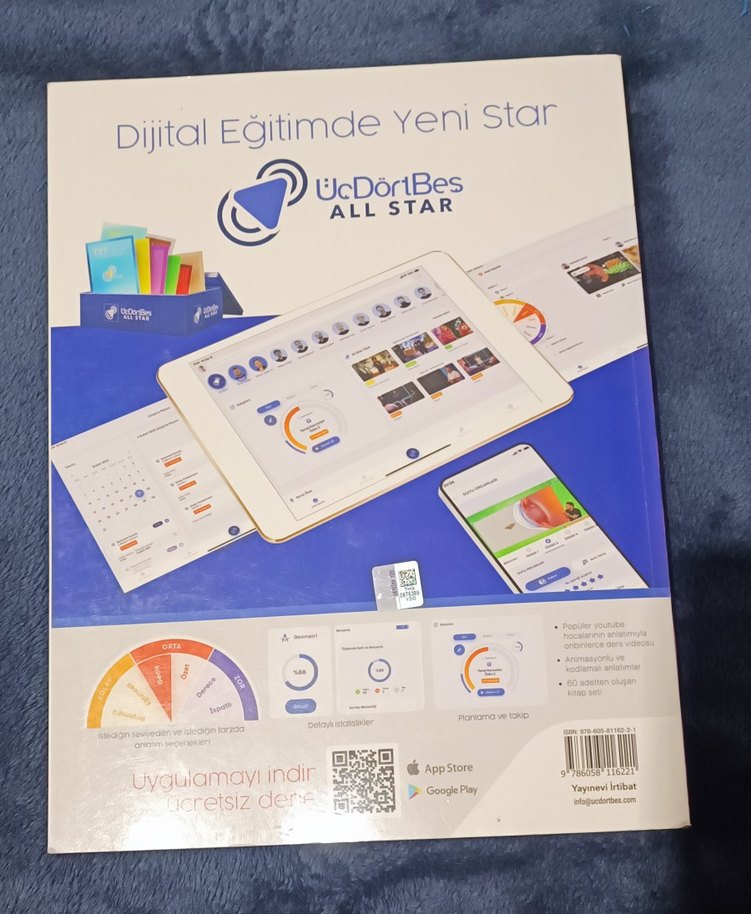 345 Yayınları Tyt Türkçe Soru Bankası - Görsel 2