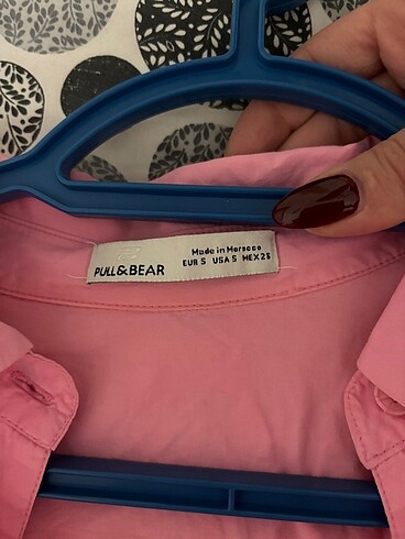 Pull and Bear Pull and bear pembe gömlek