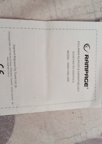 Everest Rampage CPU Soğutucu Siyah - Görsel 5