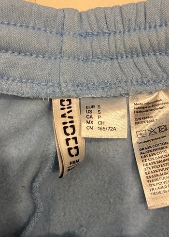 Kadın Mavi Rahat Kesim Sweatpant - Görsel 3