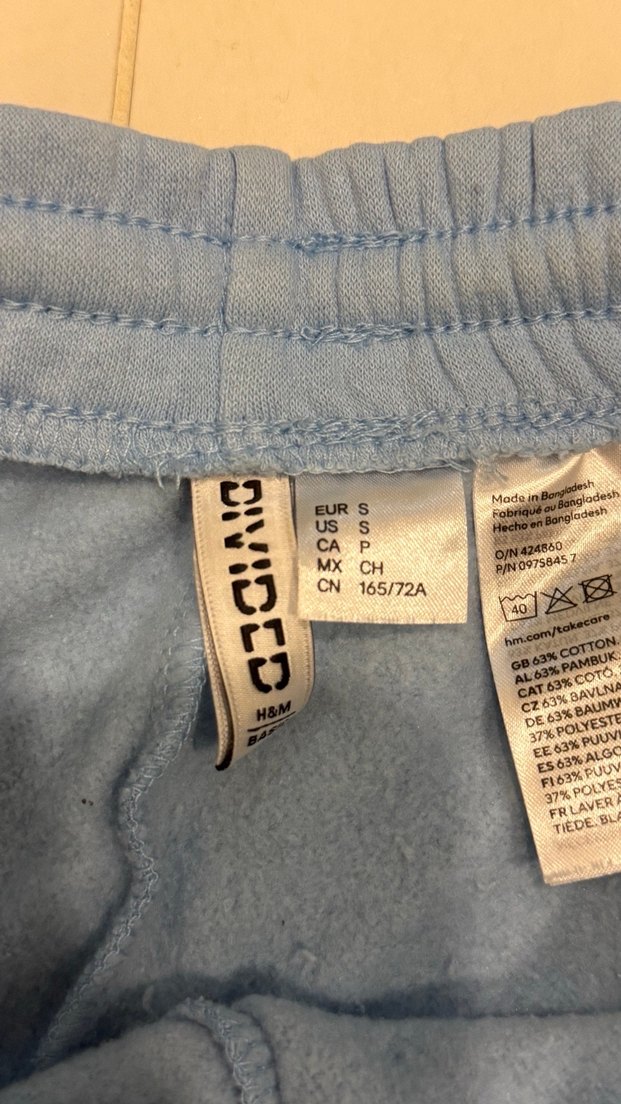 Kadın Mavi Rahat Kesim Sweatpant - Görsel 3