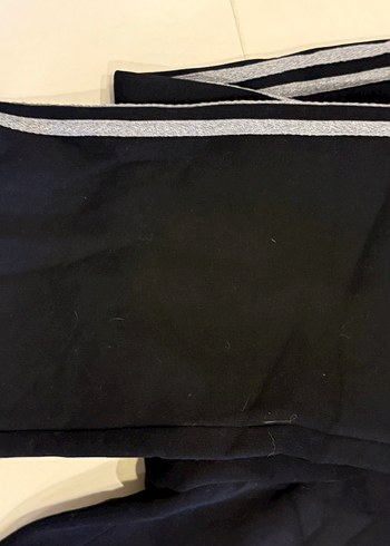 Siyah Kapüşonlu Erkek Eşofman Altı - Görsel 2