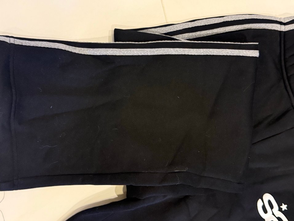 Siyah Kapüşonlu Erkek Eşofman Altı - Görsel 2