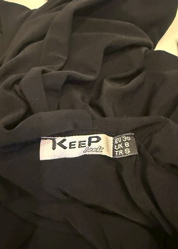 Siyah Uzun V Yaka Drapeli Abiye Elbise - Görsel 3