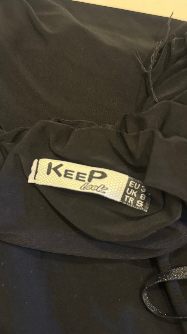 Siyah Straplez Piliseli Midi Gotik Elbise - Görsel 2