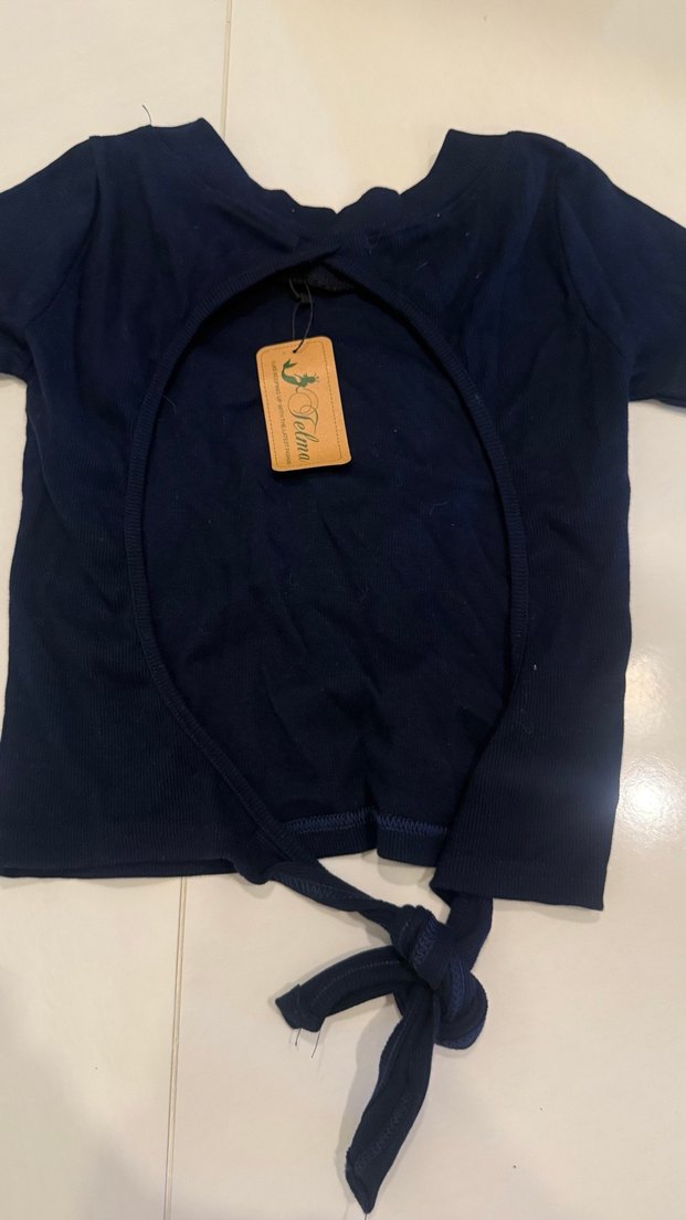 sirt acik mini tee - Görsel 2