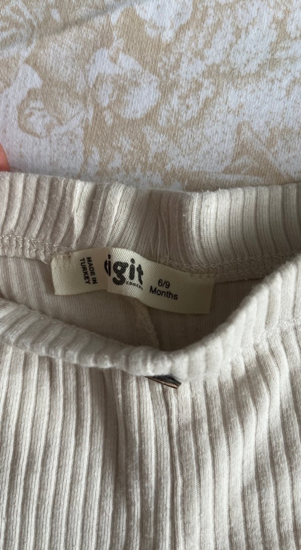 Cigit Bebek Beyaz fitilli Tayt - Görsel 2