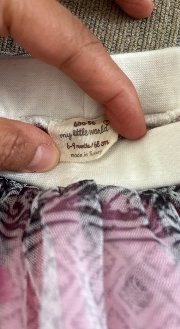 Soobe Kız bebek Pembe Fırfırlı Etek - Görsel 2