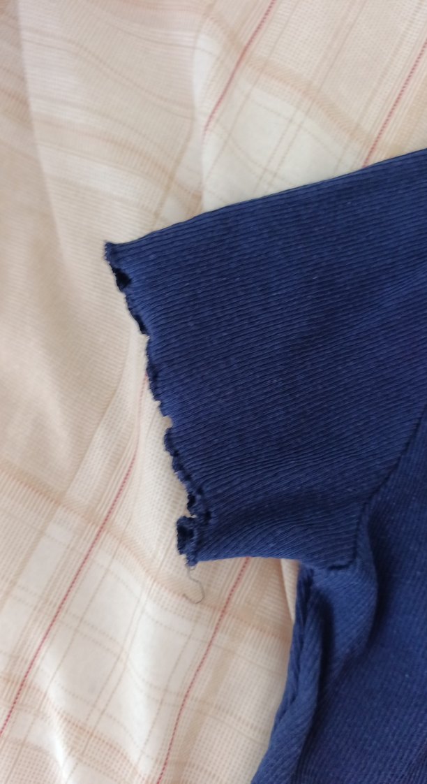 Kadın Lacivert Boğazlı Triko Kazak - Görsel 3