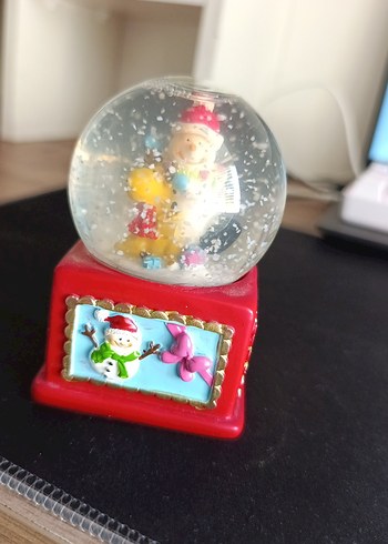 Renkli Kar Küresi ve Figürlü Süs - Görsel 5