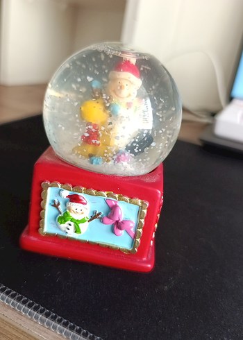 Renkli Kar Küresi ve Figürlü Süs - Görsel 6