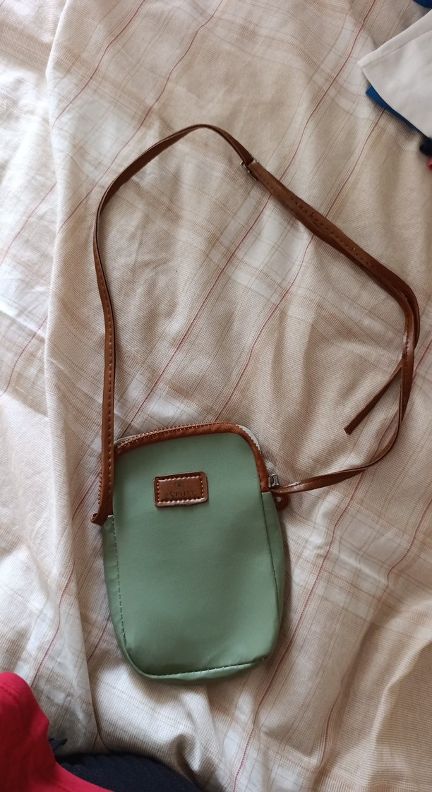 Bej Minimalist Kadın Çapraz Çanta - Görsel 2