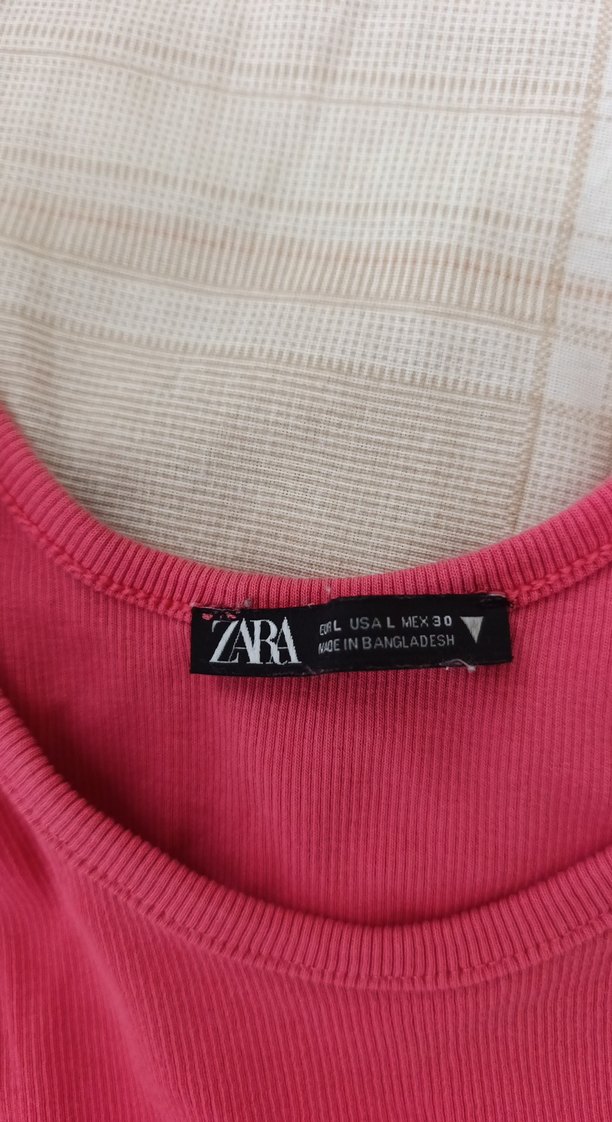 Pembe Basic Kadın Atlet - Görsel 4