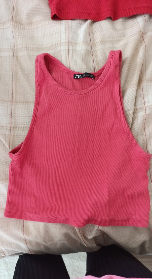 Pembe Basic Kadın Atlet - Görsel 2