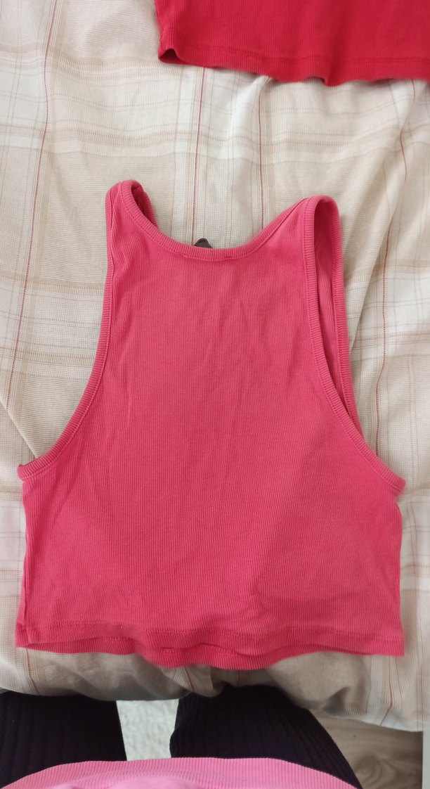 Pembe Basic Kadın Atlet - Görsel 3