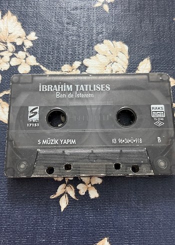 İbrahim Tatlıses - Ben de İsterem Kaset NOSTALJİK - Görsel 2