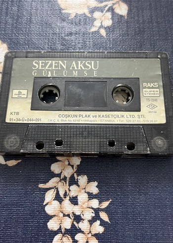 Sezen Aksu - Gülümse Kaset - Görsel 2