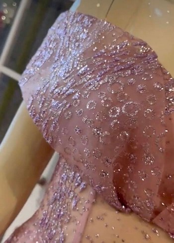 Pudra pembesi Nişan Elbisesi - Görsel 2