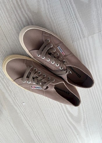 40 Beden Bej Kadın Sneakers - Günlük Rahatlık