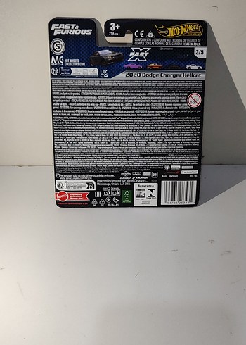 Hot Wheels 2020 Dodge Charger Hellcat Oyuncak Araba