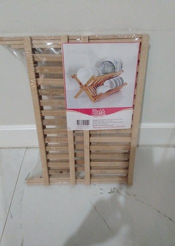 Ahşap bambu Tabak ve Çatal Kaşık Kurutucu
