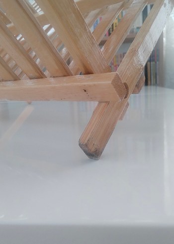 Beden ahşap bambu bulaşıklık