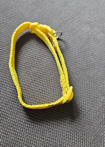 Renkli Sarı Köpek Boyun Tasması - Görsel 3