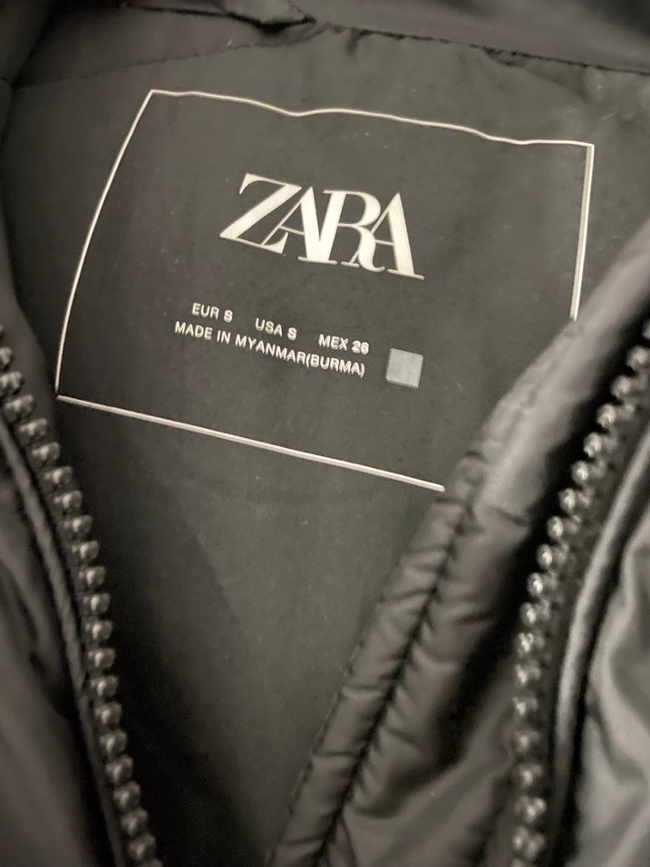 Siyah Kapüşonlu Midi Kışlık Kadın Mont - Görsel 2