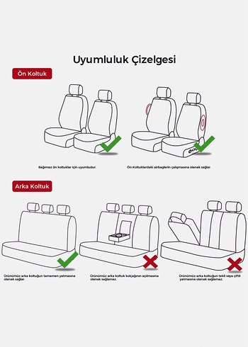 Beden siyah Renk Her Arabaya uygun Koltuk kılıfı